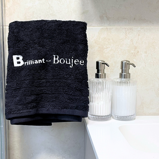 Brilliant and Boujee Hand Towel